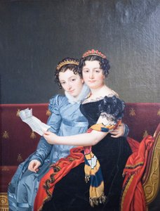 Zénaïde et Charlotte Bonaparte - Jacques Louis David