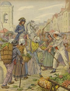 Napoléon Bonaparte en tant que général en chef des forces armées - Jacques Marie Gaston Onfray de Breville (Job)