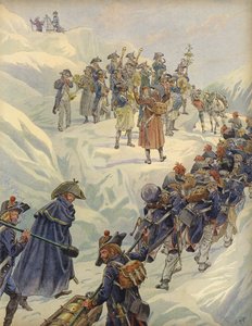Passage du Saint Bernard - Jacques Marie Gaston Onfray de Breville (Job)