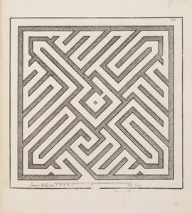 Design pour Parterre, du Théâtre des Plans et Jardinages, pub.1652 - Jacques Mollet