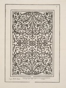 Design pour Parterre, du Théâtre des Plans et Jardinages, pub.1652 - Jacques Mollet