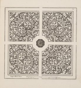 Design pour Parterre, du Théâtre des Plans et Jardinages, pub.1652 - Jacques Mollet