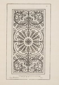 Conception pour Parterre, de Théâtre des Plans et Jardinages, pub.1652