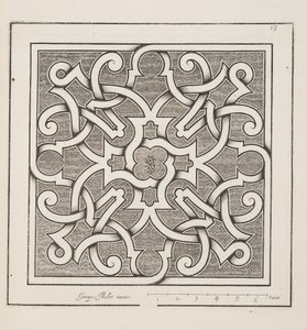 Conception pour Parterre, du Théâtre des Plans et Jardinages, pub.1652 - Jacques Mollet