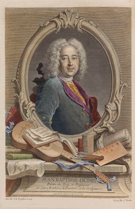 Portrait de Jean-Baptiste Oudry 1686-1755, 1755