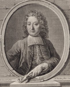 Portrait du compositeur Jean-François Lallouette 1651-1728 - Jacques Nicolas Tardieu