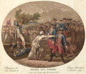 Bravoure des femmes parisiennes à la journée du 5 octobre 1789 : dédiée aux femmes - Jacques Philippe Caresme