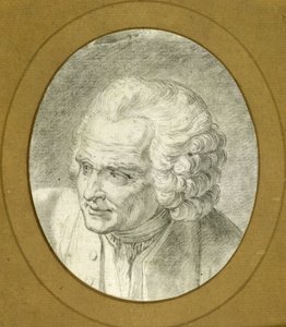 Portrait de Jean-Jacques Rousseau 1712-1778, 1775