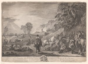 Cavalerie au repos - Jacques Philippe Le Bas