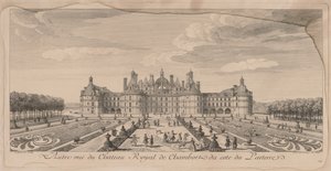 Château de Chambord depuis les jardins