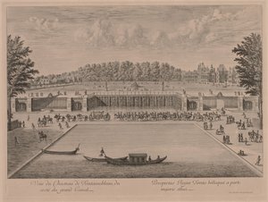 Château de Fontainebleau depuis le Grand Canal - Jacques Rigaud