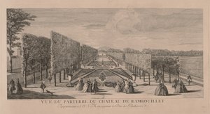 Jardin de fleurs du Château de Rambouillet