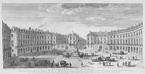 Place des Victoires, Paris (gravure)