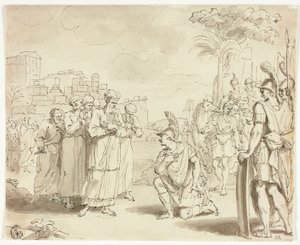 Alexandre avant le Grand Prêtre