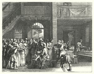 La fête de fiançailles (gravure) - Jacques Stella