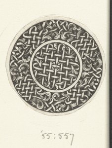 Médaillon avec tressage - Jacques Vauquer