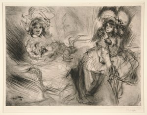 En visite - Jacques Villon