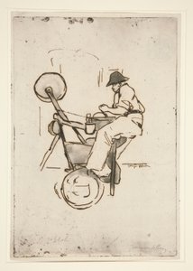 Le rémouleur - Jacques Villon