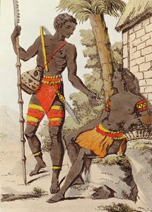 Homme et femme des îles Palau, 1805 - Jacques after Grasset de Saint Sauveur