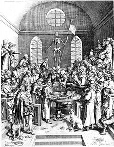 Théâtre anatomique de la fin du XVIe siècle, Jacques de Gehyn l