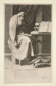 Chilo Lacédémonien, #3 de la série Les Sept Sages de la Grèce - Jacques de Gheyn III