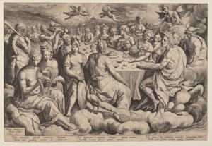 Le banquet des dieux - Jacques de Gheyn II