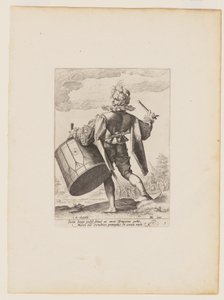 Tambour, des Officiers et soldats de la garde du corps de l
