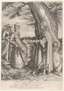 Diseuse de bonne aventure - Jacques de Gheyn II