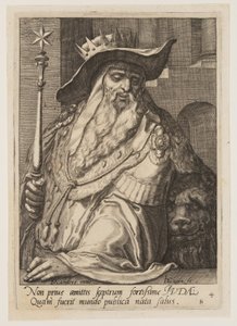 Juda, extrait des Douze fils de Jacob - Jacques de Gheyn II