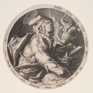 Luc, extrait des Évangélistes - Jacques de Gheyn II