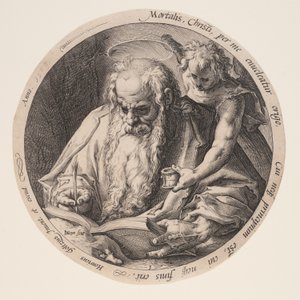 Matthieu, extrait des Évangélistes - Jacques de Gheyn II
