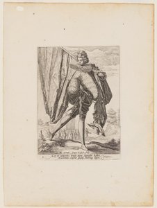 Porte-étendard, des officiers et soldats de la garde du corps de l