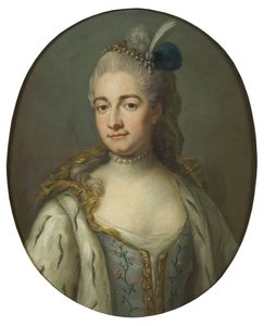 Comtesse Hedvig Catharina von Fersen, née Hedwige Catherine de La Gardie - Portrait de la comtesse Hedvig Catharina De la Gardie (1695-1745) - Jakob Björk