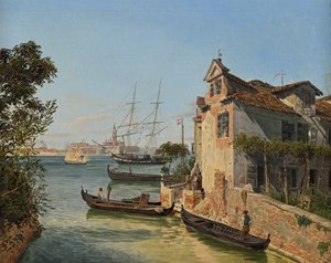 Vue sur San Giorgio Maggiore à Venise