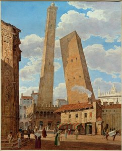 Les tours Asinelli et Grisenda - Jakob Alt