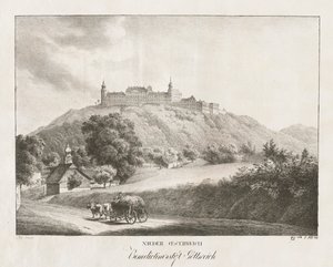 Nieder-Österreich, Abbaye bénédictine de Göttweig, 1819 - Jakob Alt