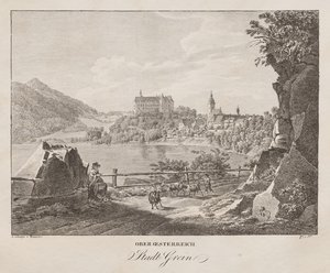 Haute-Autriche, ville de Grein - Jakob Alt