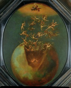Chute de Satan et des anges rebelles du ciel - Jakob Isaaksz Swanenburgh