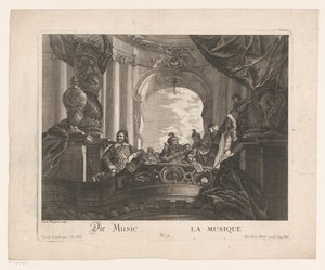 Allégorie de la musique - Jakob Wangner