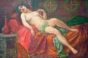 Odalisque au repos - Jakub Obrowsky