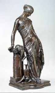 Sappho debout