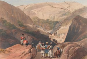 La première descente par le col de Koojah - James (after) Atkinson