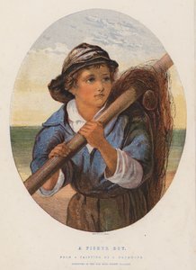 Un garçon pêcheur - James (after) Drummond