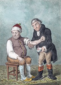 Saignée - James (after) Gillray