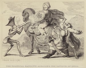 Les Bandits Politiques Assaillant le Sauveur de l