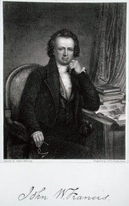 John W. Francis (1778-1861), gravé par John Francis Eugene Prud