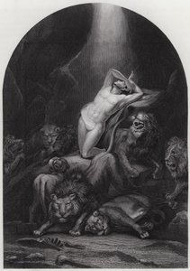 Daniel dans la fosse aux lions - James (after) Northcote