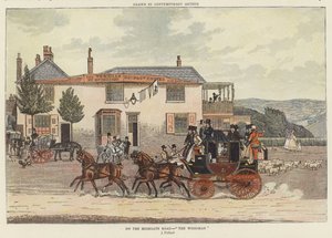 Sur la route de Highgate - "The Woodman"