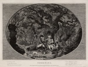 Tir, gravé par Robert Pollard, publié en 1784