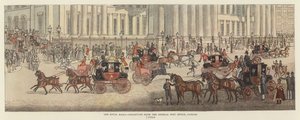 Les Courriers Royaux - Départ du Bureau de Poste Général, Londres